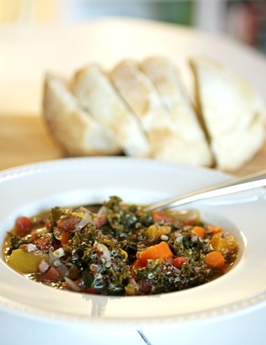 kale butternut squash soup