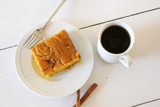 sticky pumpkin cinnamon cake 2