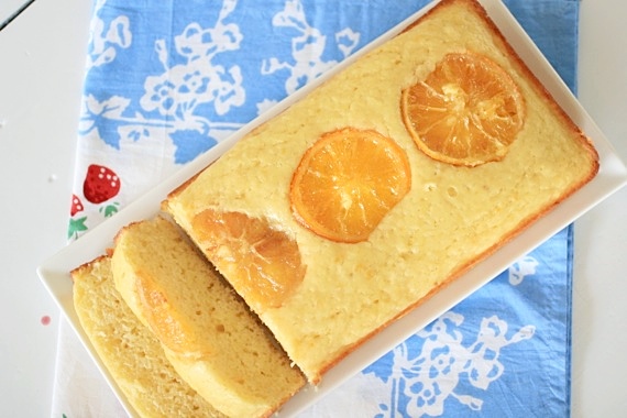 orange yogurt cake