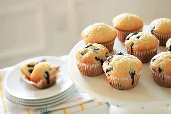 Classic Blueberry Muffins 2