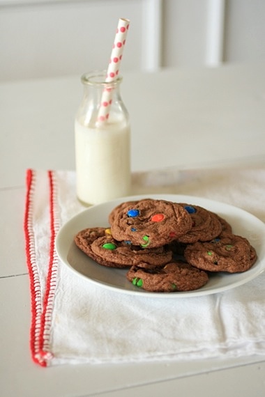 Chocolate M&M Sugar Cookies 2