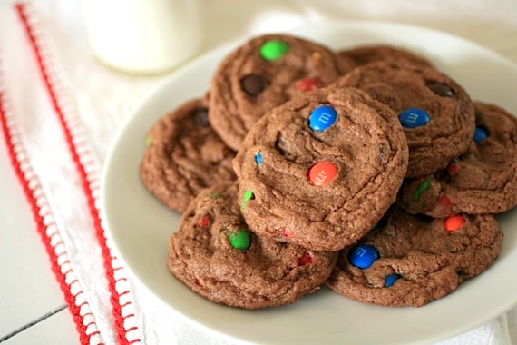 Chocolate M&M Sugar Cookies 3
