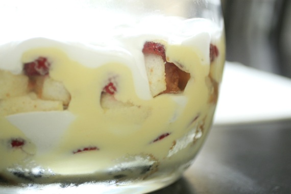 Strawberry Lemon Trifle
