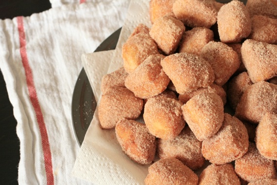 Fried Cinnamon Sugar Biscuits