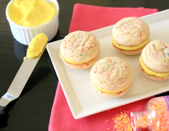 Funfetti Sandwich Cookies