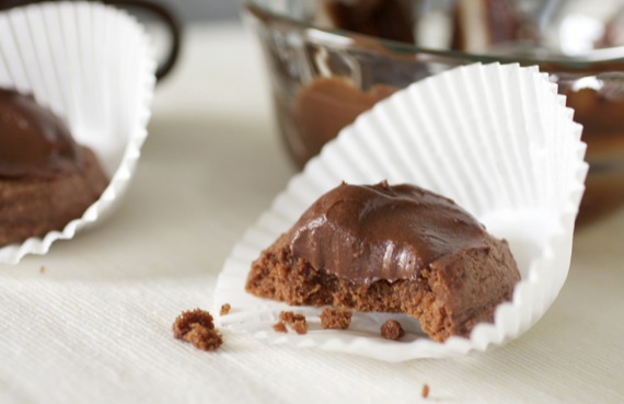 Brownie Thumbprints with Fudgy Chocolate Frosting 4