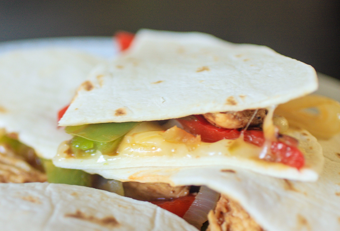 Chicken Fajita Quesadillas 2