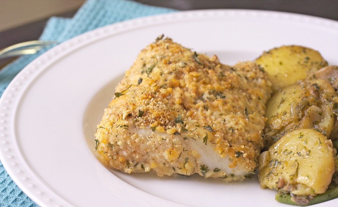 Parmesan Crusted Cod